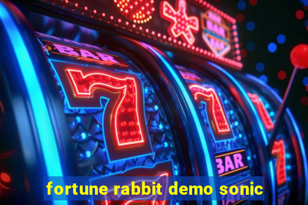 fortune rabbit demo sonic